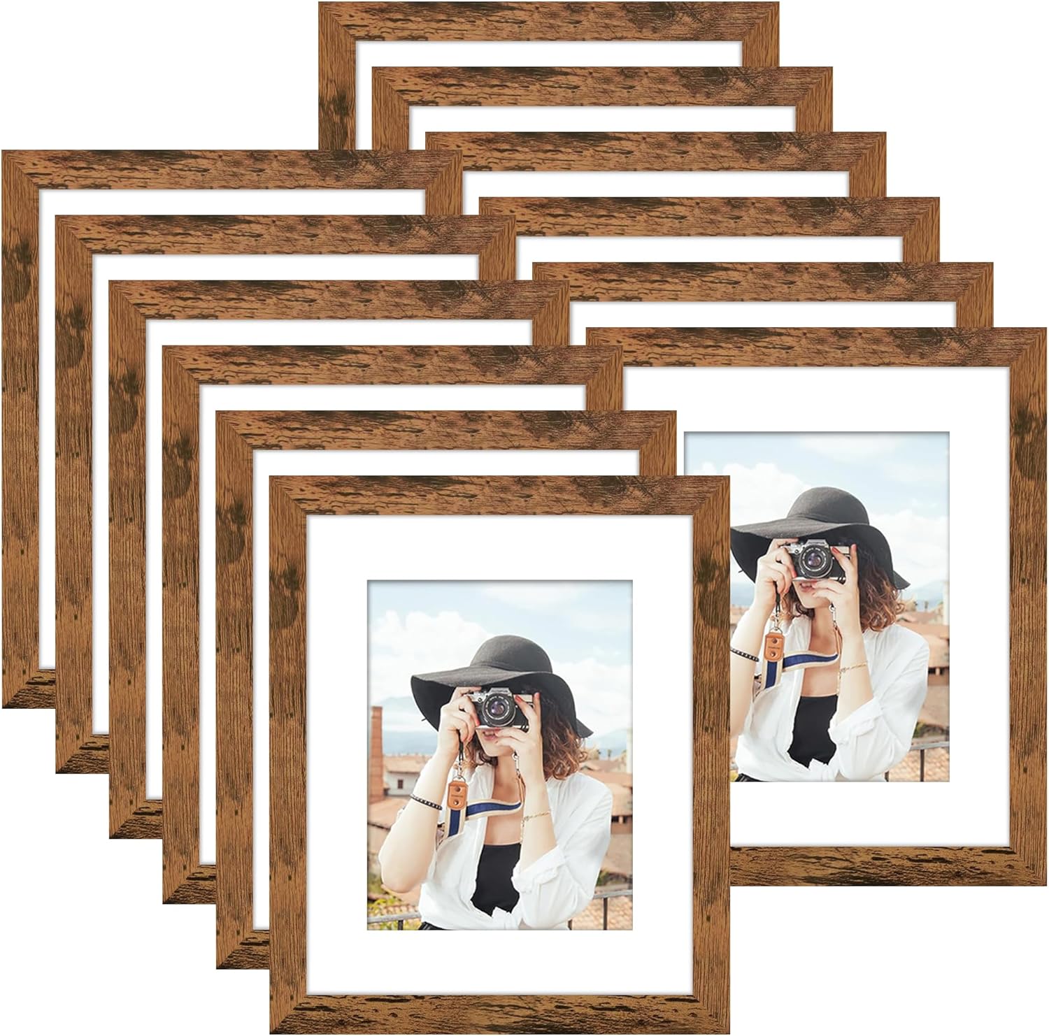 Picrit 12x16 Picture Frame Set of 12 for Wall Display