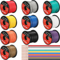 Gisafai 10 Pcs 100 ft Automotive Primary Wire for 12v Wiring