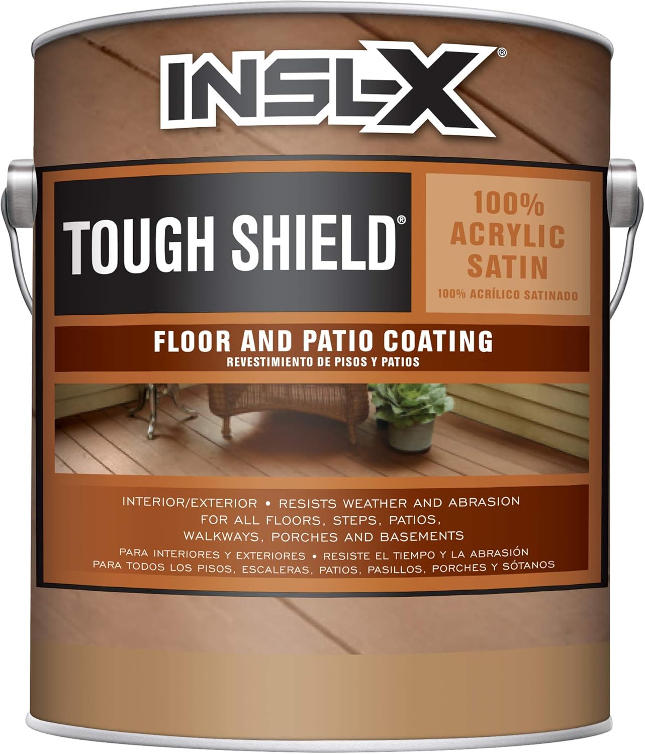 INSL-X Tough Shield Floor and Patio Paint for Durable Surfaces