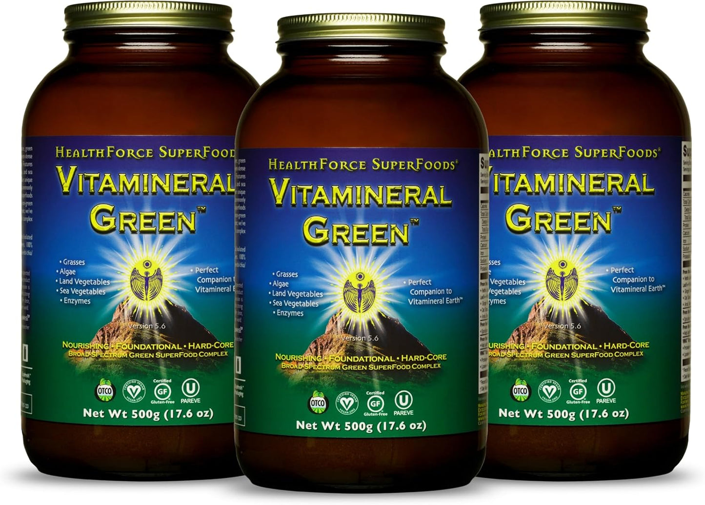 Vitamineral Green Powder - Immune & Thyroid Support Supplement