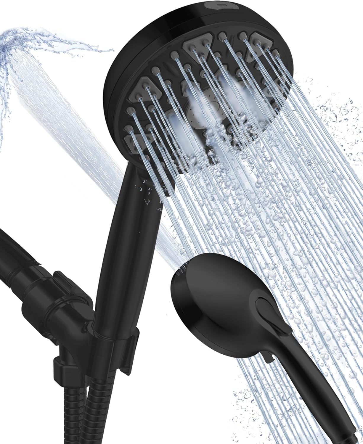 High Pressure Shower Head with Handheld 7 Modes for Cleaning