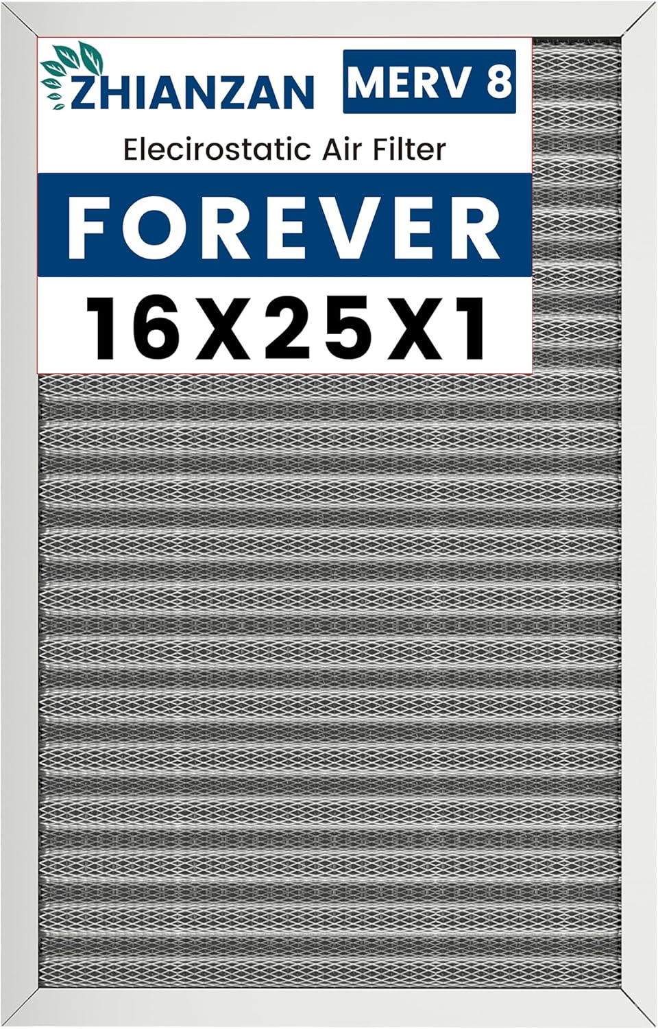 16x25x1 HVAC Furnace Air Filter for Healthier Home or Office