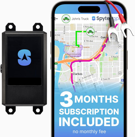 Spy Tec Pulse Wired GPS Tracker for Vehicles and Boats