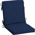 Arden Outdoor Midback Chair Cushion 18 x 16.5 Sapphire Blue