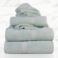 Superior Egyptian Cotton Pile 6 Piece Towel Set - Ultra Soft Luxury