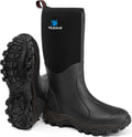 Rubber Boots for Men & Women with Steel Shank - Warm (Style D875)