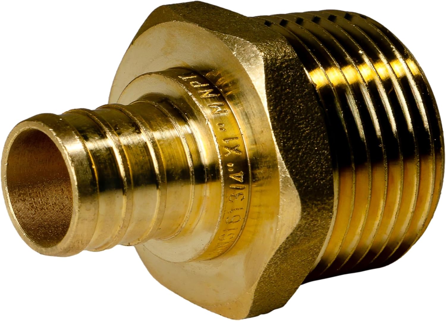 XFITTING 3/4 inch Pex x 1 inch Male NPT Adapter for Plumbing
