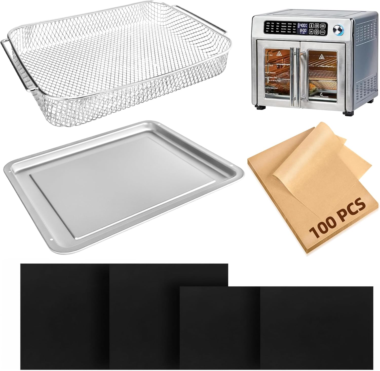 Upgrade Your Air Fryer Experience with SIUDANGKA Bakeware Set!
