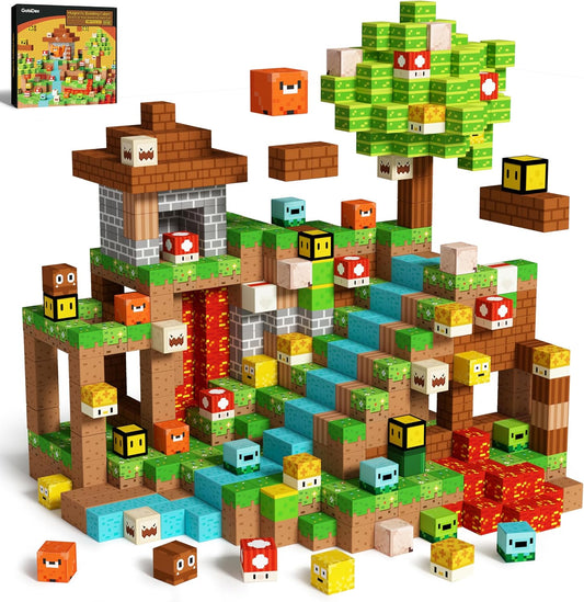 GobiDex Magnetic Blocks for Creative Building Fun and Learning