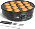 Non Stick Pancakes Maker Machine - 14 Mini Dutch Pancakes, Browning