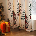 Topfinel White Blackout Curtains for Holiday Decor and Elegance