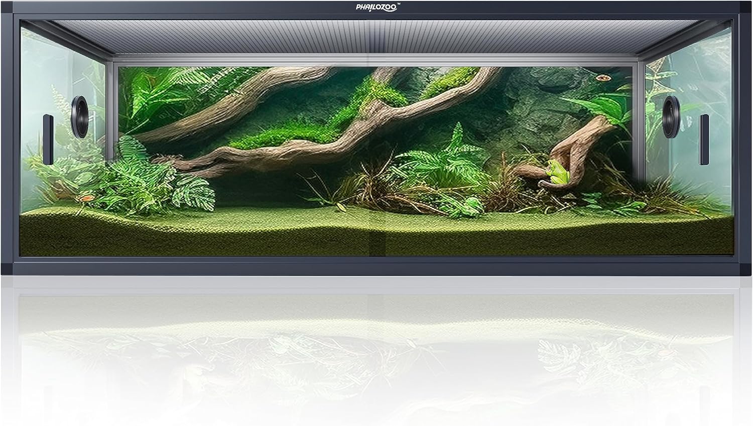 85 Gallon Reptile Tank for Snakes and Lizards - Easy Access