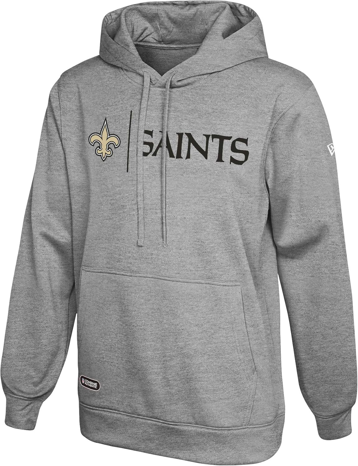 New Orleans Saints Cool Grey Gametime Pullover Performance Hoodie