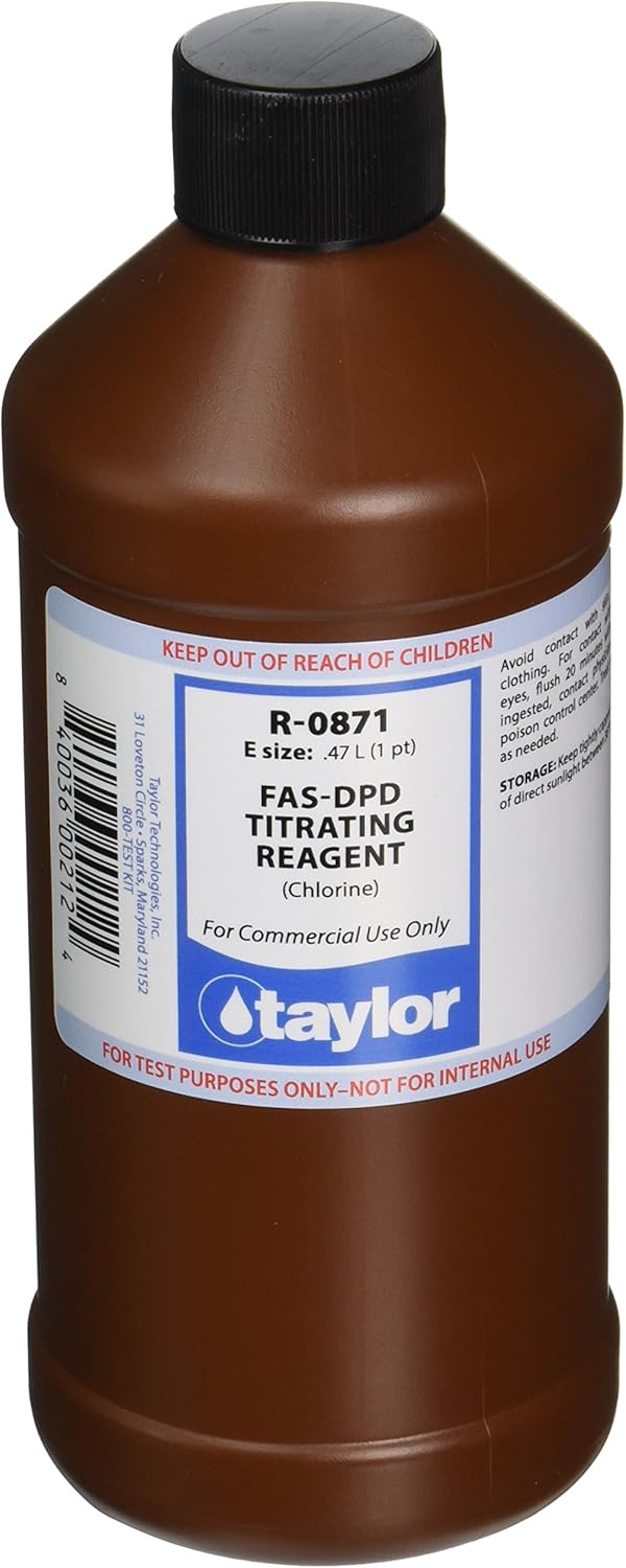 R-0871-E FAS-DPD Titrating Reagent for Accurate Chlorine Testing