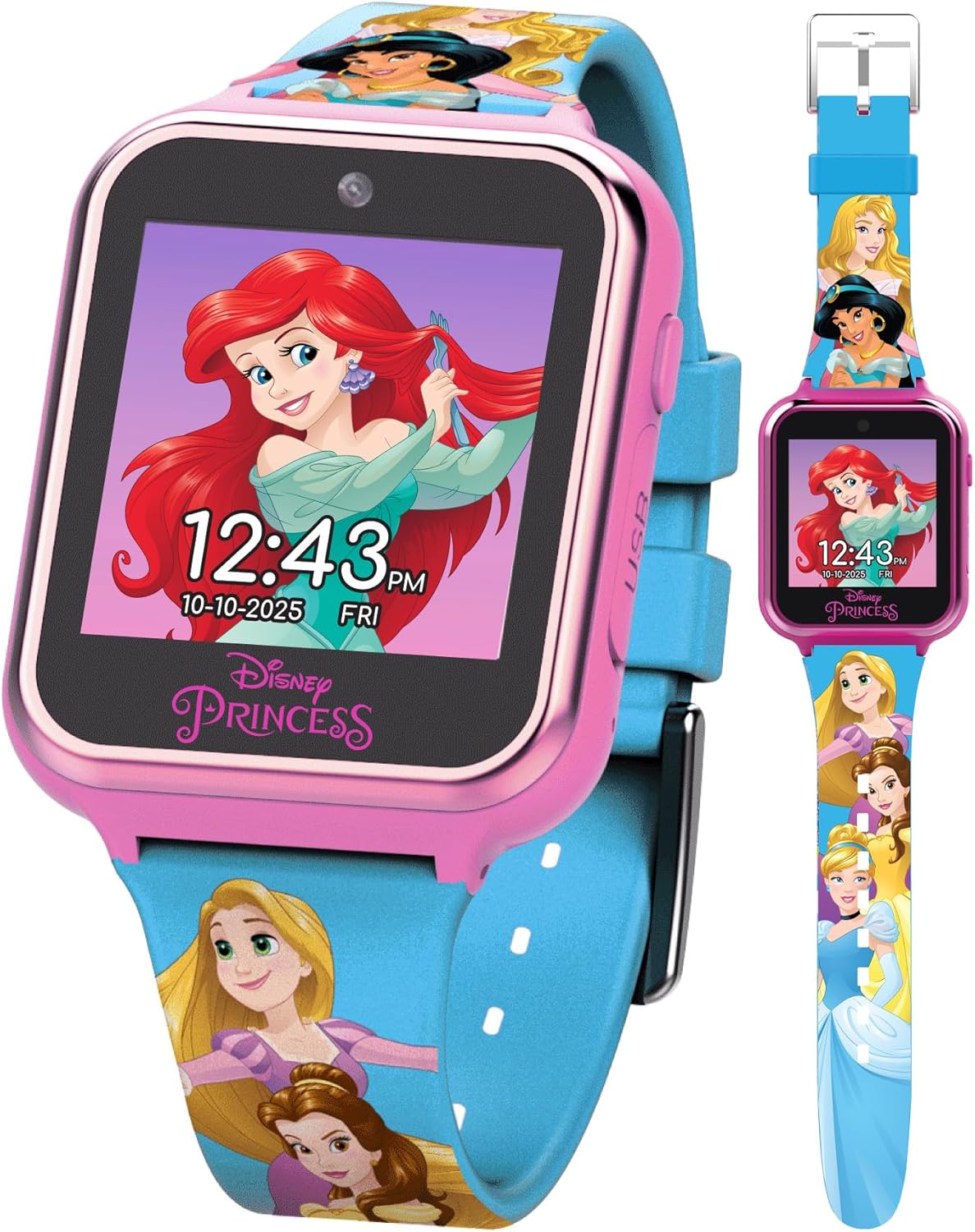 Disney Princess Smartwatch with Selfie-Camera