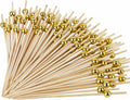 Bamboo Cocktail Picks for Appetizers - 200 Pcs