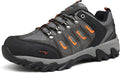 NORTIV 8 Men's Waterproof Hiking Shoes - Durable Low-Top Trail Shoe