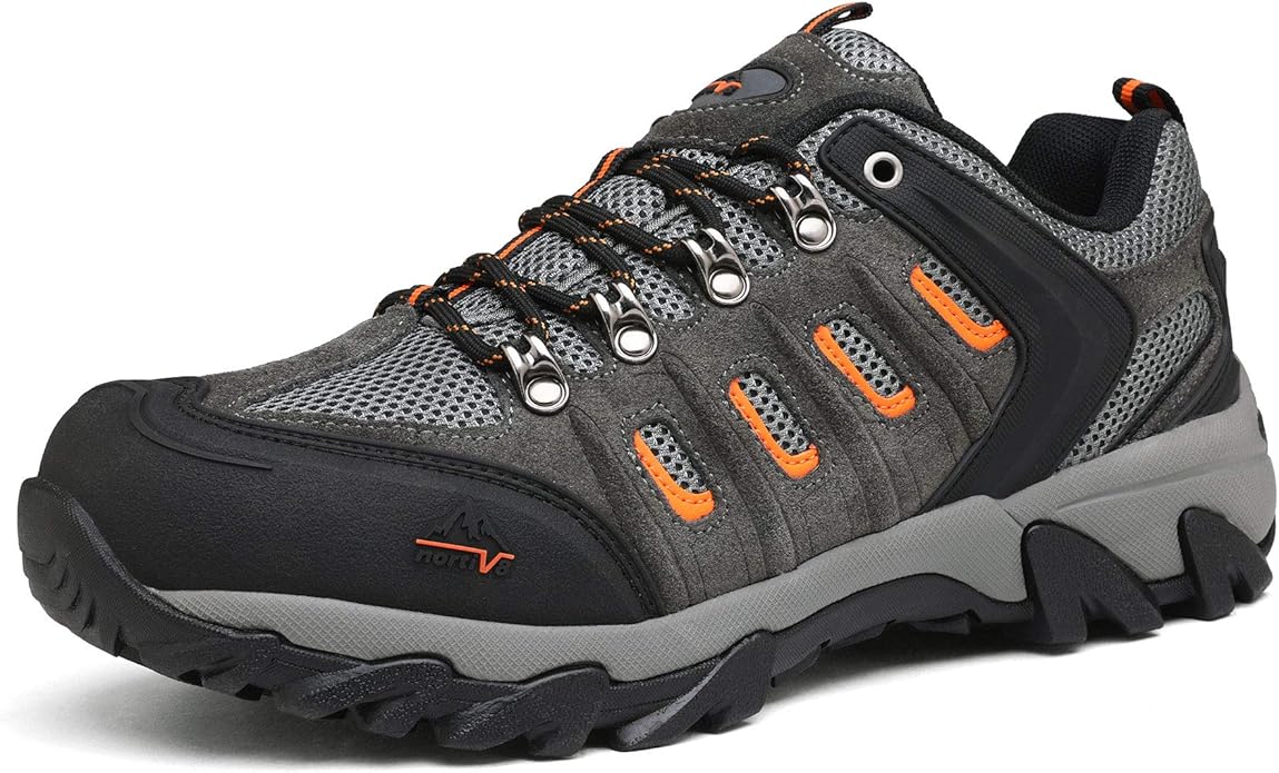 NORTIV 8 Men's Waterproof Hiking Shoes for Outdoor Adventures