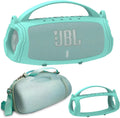 JCHPINE Silicone Cover and Hard Case for JBL Charge 4/5 Speakers