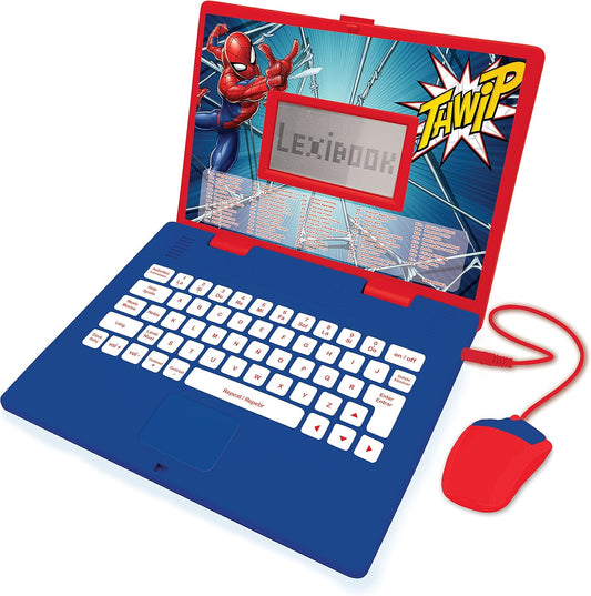Educational Bilingual Laptop for Kids - Spider-Man Fun Learning