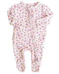 Caden Lane Zippered Baby Footie Pajamas - Ultra-Soft Bamboo Viscose