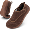 Mens Wide Diabetic Walking Shoes - Adjustable Zero Drop Comfort Men's