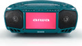 Aiwa Portable Boombox with 7ft LCD and HDMI Streaming - Portable