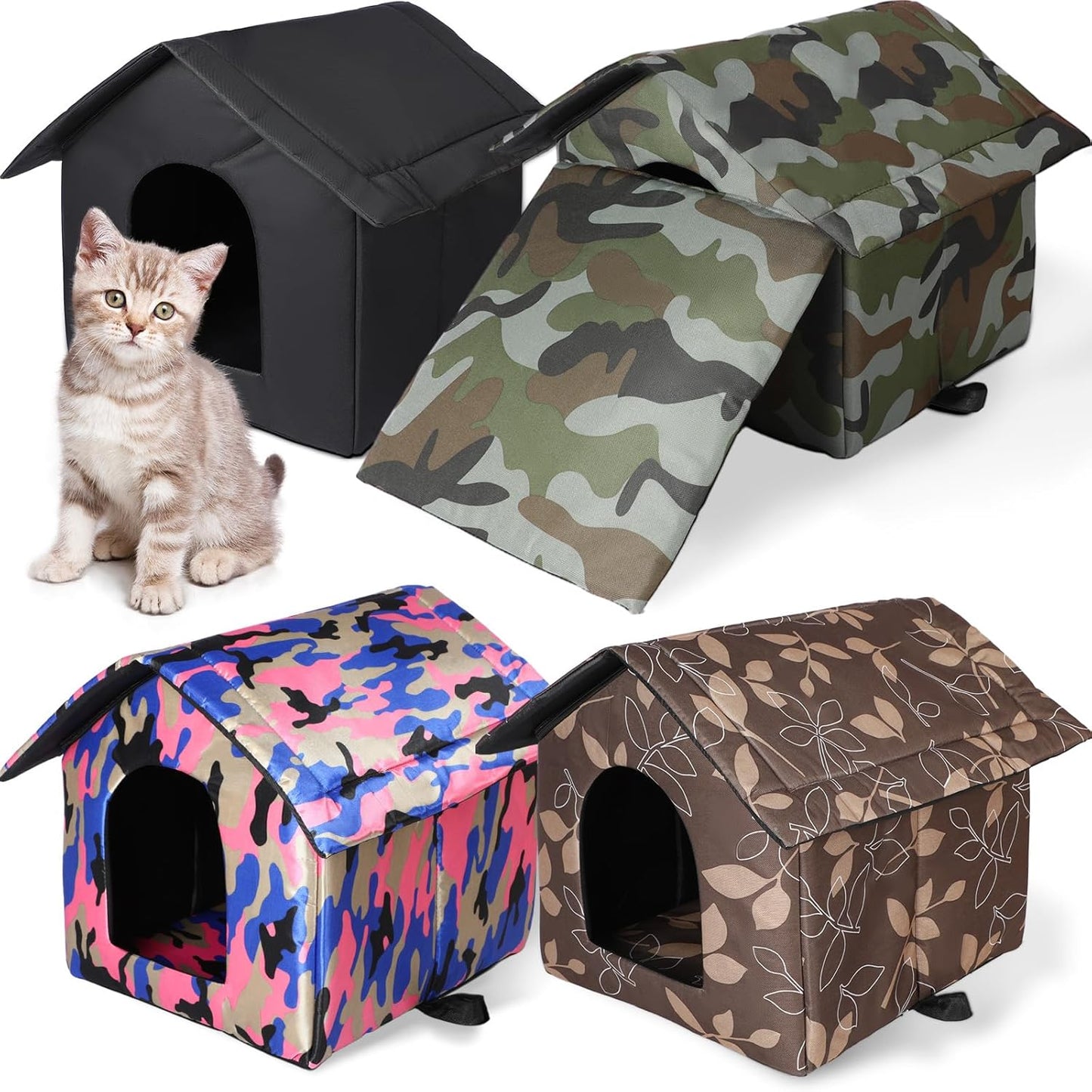 Weysat Insulated Outdoor Cat Shelter