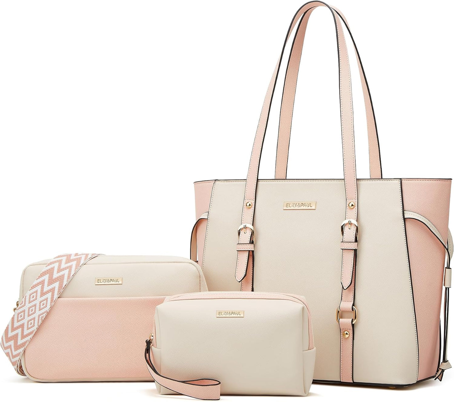Women Fashion Synthetic Leather Handbags Set for Every Occasion