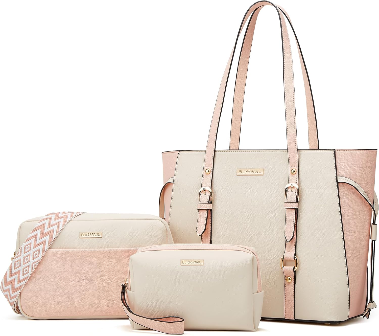 Women Fashion Synthetic Leather Handbags Set for Every Occasion