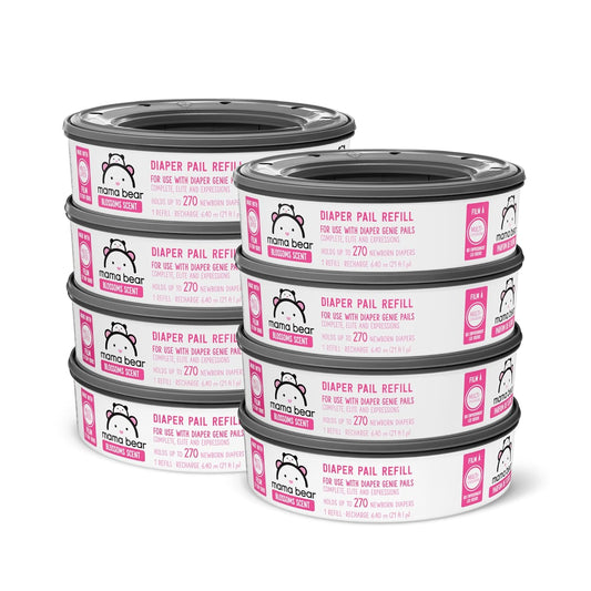 Mama Bear Blossoms Scented Diaper Pail Refills for Diaper Genie