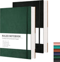 Lined Journal Notebook B5 2-Pack - Thick 100 GSM Paper