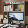 ChooChoo Desktop Bookshelf Desk Hutch 36.4 in - Large Capacity