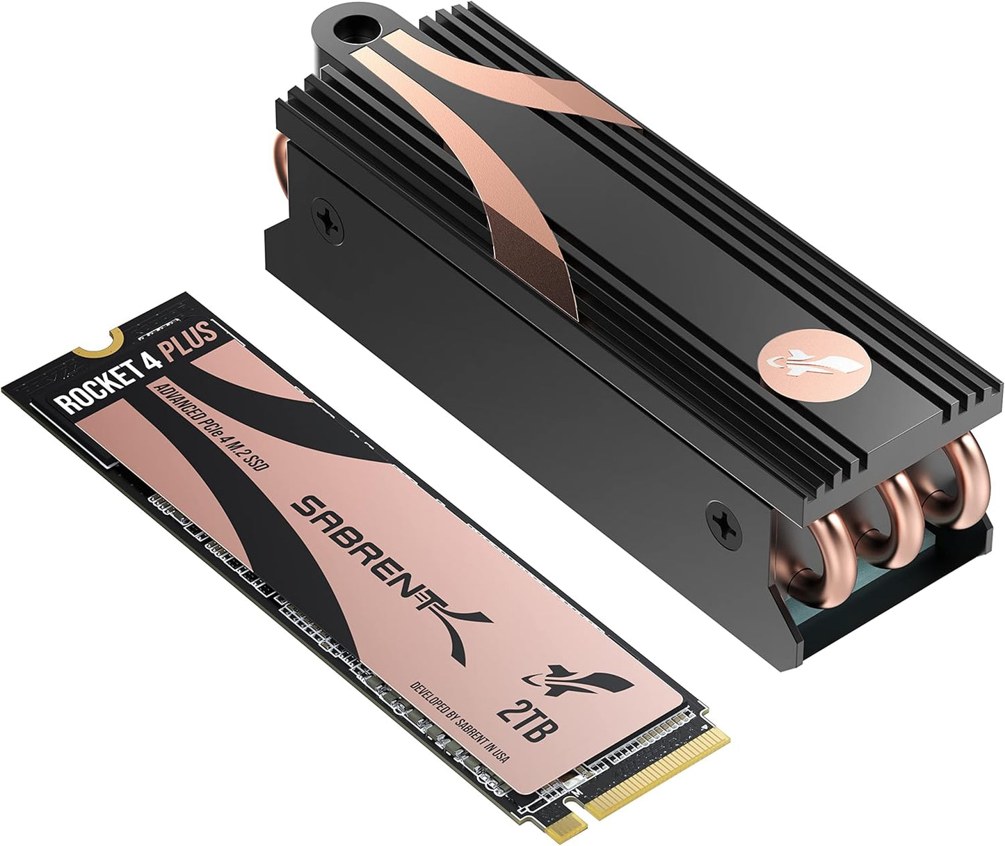 SABRENT Rocket 4 Plus SSD 2TB PCIe Gen 4 NVMe for Extreme Speed