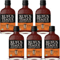 Rufus Teague Touch O' Heat Natural BBQ Sauce 6 Pack - Sweet Heat
