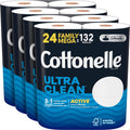 Cottonelle Ultra Clean Toilet Paper with Active CleaningRipples