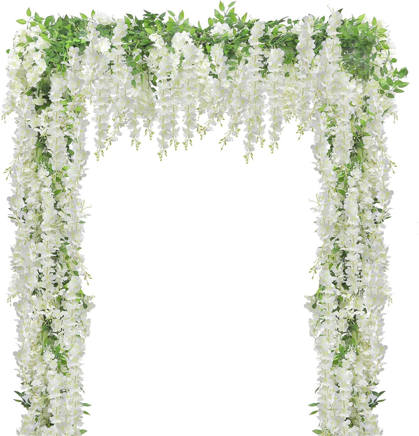 Artificial Wisteria Garland for Home Garden Wedding Decor