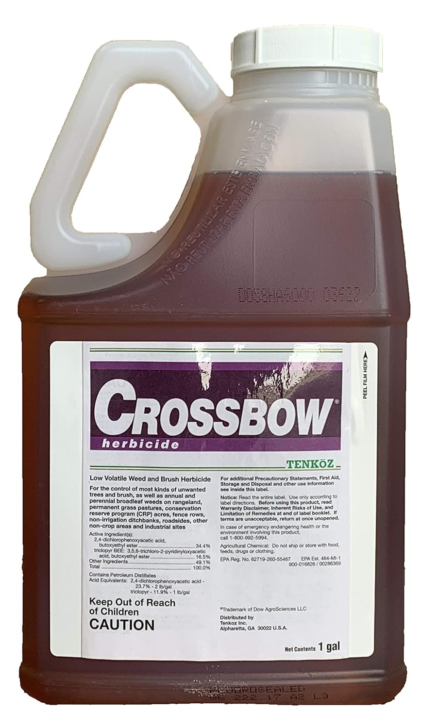 Crossbow Herbicide Brush Killer 1 Gallon for Effective Control
