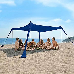 COMMOUDS Beach Tent Canopy for Ultimate Sun Protection Outdoors