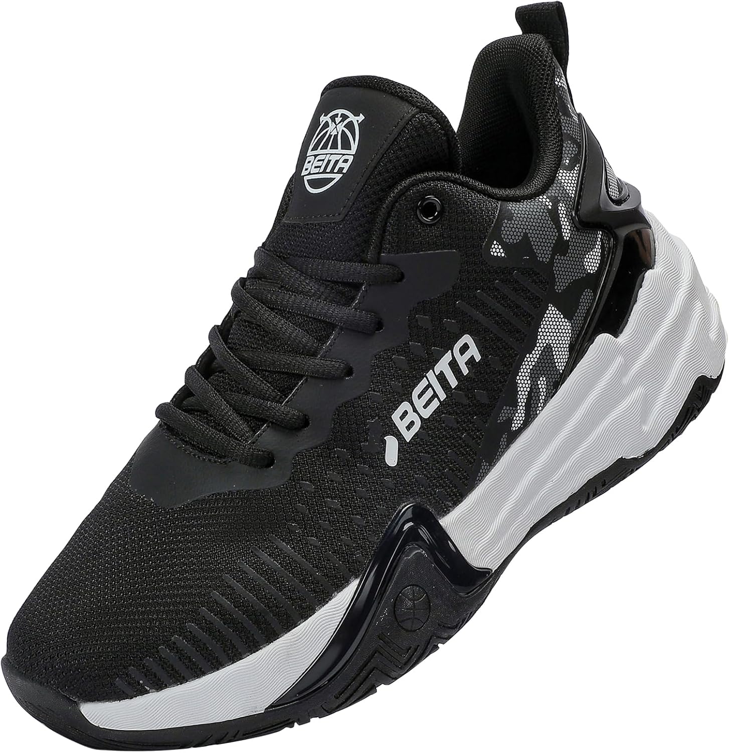 Beita High Upper Basketball Shoes for Men - Breathable Sports Sneakers