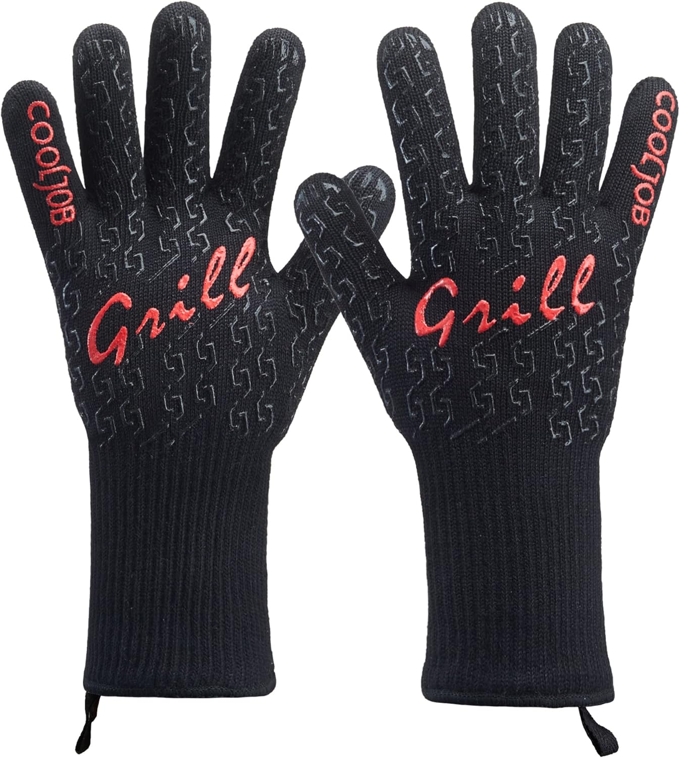 800 Degree Heat Resistant BBQ Gloves by COOLJOB