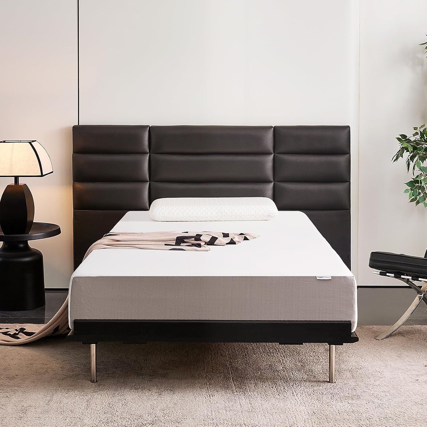 Basics 10 Inch Full Memory Foam Mattress for Comfort