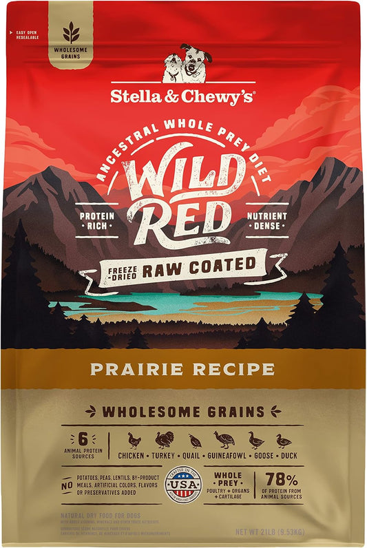 Stella & Chewy's Wild Red Dry Dog Food High Protein Recipe