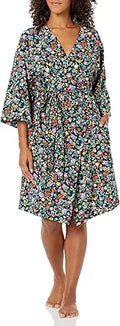 Verabradley Womens Cozy Knit Robe Extended Size Range - Comfortable