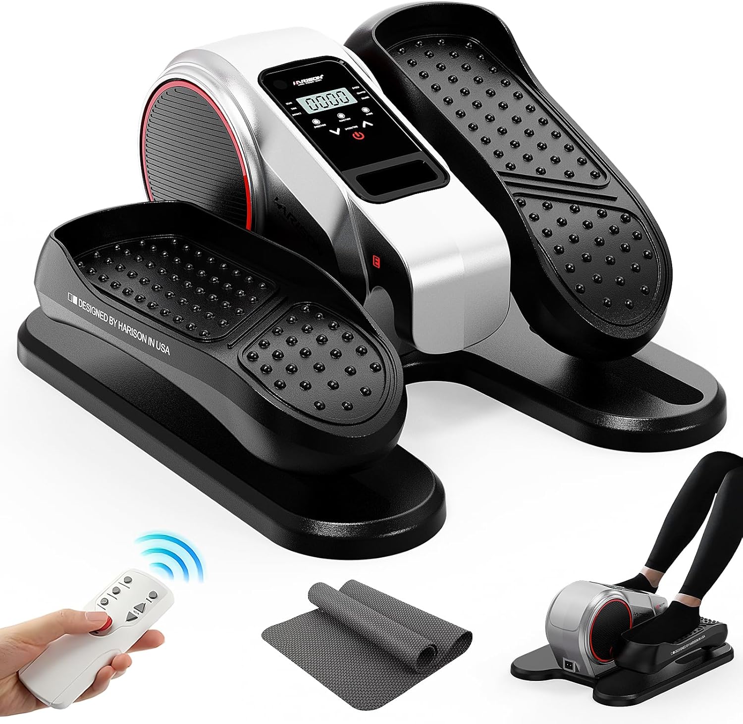 HARISON Mini Elliptical: Low-Impact Leg Exerciser