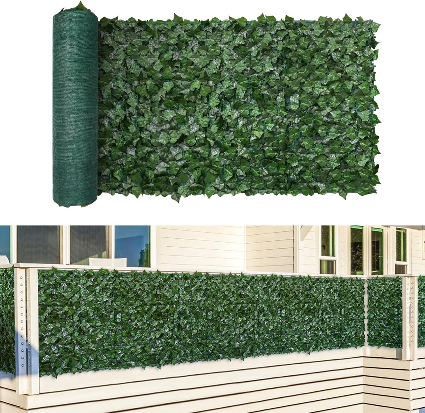 Enhance Privacy & Greenery with TANG Artificial Ivy Fence Screen