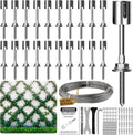 Wire Trellis for Climbing Plants Outdoor - Durable Wall Espalier Kit