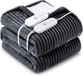 Heated Blanket Electric Queen - Soft Flannel Sherpa Comfort