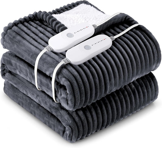 HYLEORY Heated Blanket Electric Queen for Ultimate Comfort