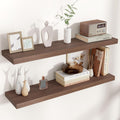 Floating Shelves for Wall 36W x 7.8D 2-Pack - Clean Floating Storage